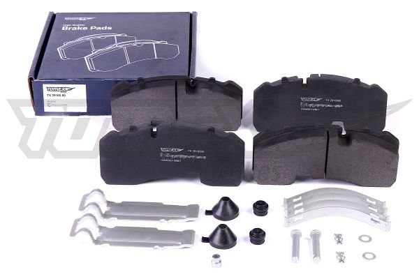 Sada brzdových platničiek kotúčovej brzdy TOMEX Brakes